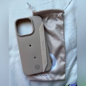 Loopy Case Beige Phone Case iPhone 14 Pro